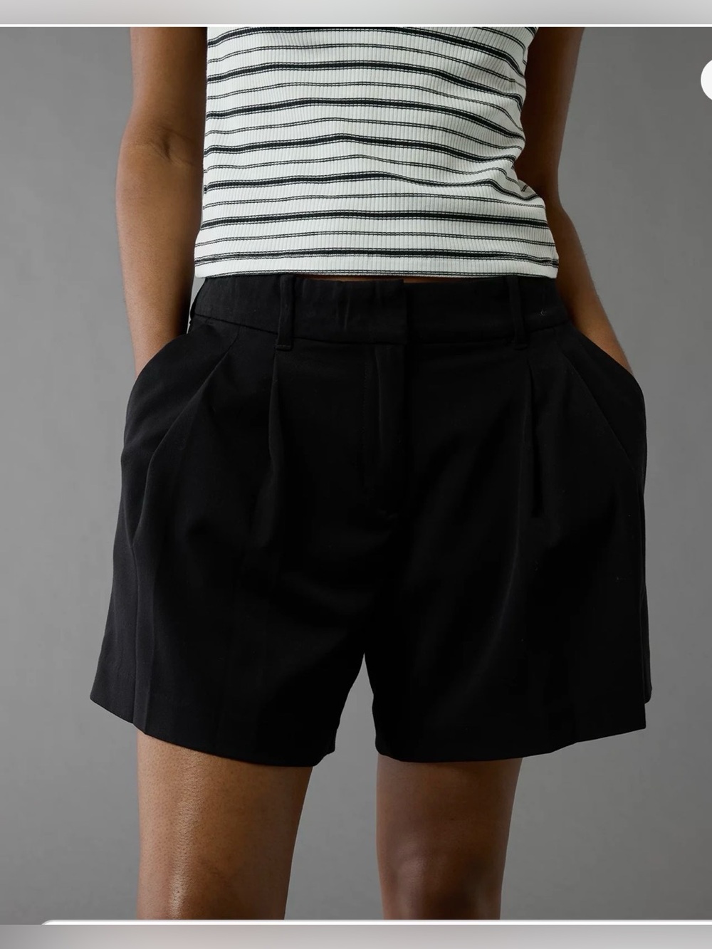 NYDJ High-Rise Black Women's Shorts